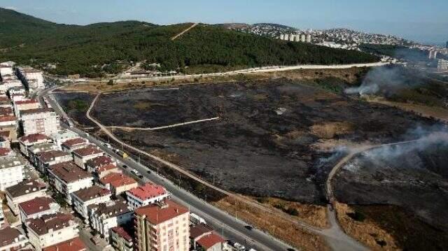 İstanbul'da askeri alanda yangın çıktı! İtfaiye ekiplerinin müdahalesi sürüyor