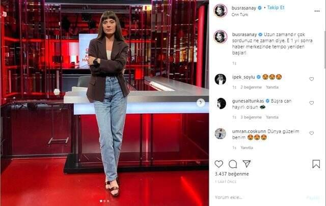 CNN Türk'ün ünlü ekran yüzü Büşra Sanay geri dönüyor