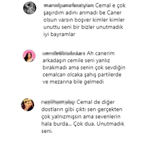 Yakın arkadaşı Caner Çalışır'ın ölüm haberini aldıktan sonra paylaşım yapmayan Cemal Can Canseven'e tepki