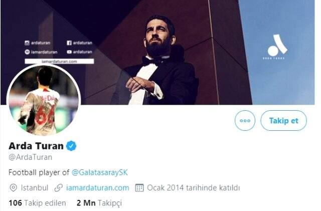 Arda Turan'dan imza sonrası ilk sözler! Profil fotoğrafını '66' ile değiştirdi
