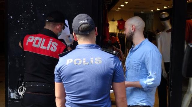 Beşiktaş'ta koronavirüs denetimi yapıldı, ekipler maske takmayan vatandaşlara ceza kesti