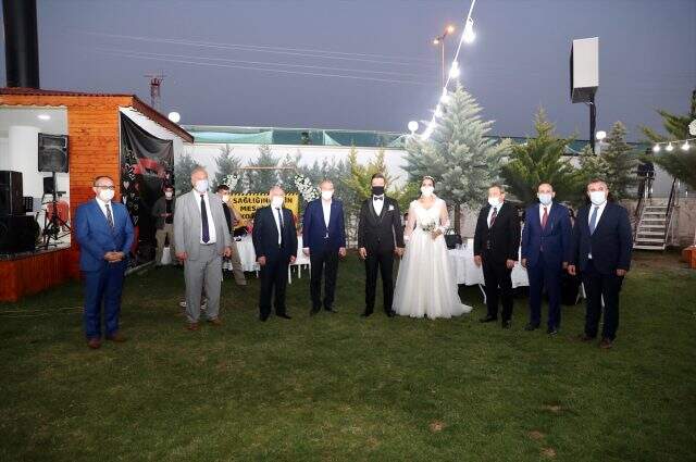 İçişleri Bakanı Soylu, 'düğün salonu' denetimine katıldı