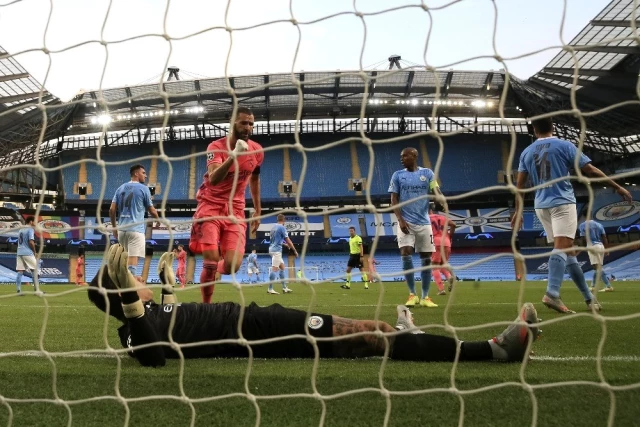 Manchester City ve Lyon, Şampiyonlar Ligi'nde çeyrek finale yükseldi