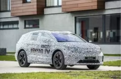 Skoda'nın elektrikli SUV'u ENYAQ için geri sayım başladı