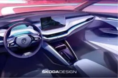 Skoda'nın elektrikli SUV'u ENYAQ için geri sayım başladı