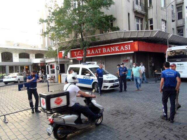 Taksim'de tiner kullanan iki kardeşten abi, diğerini yaktı