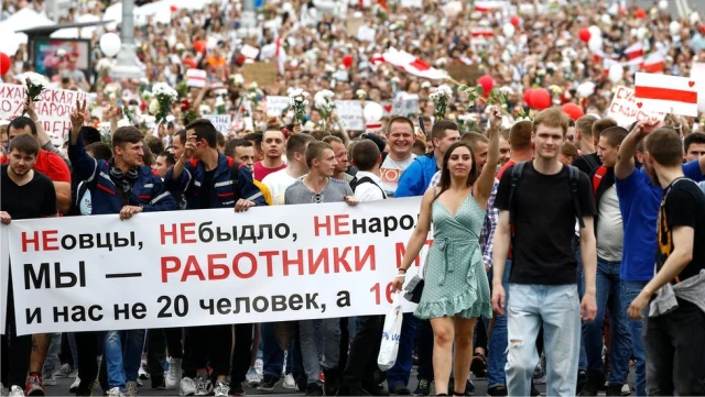 Belarus: Muhalif adaydan hafta sonu için barışçıl eylem çağrısı