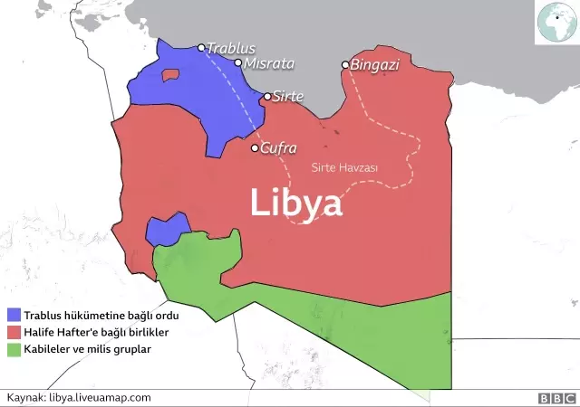 Hafter, <a class='keyword-sd' href='/libya/' title='Libya'>Libya</a>'daki ateşkese günler sonra tepki verdi: Sirte'ye yönelik bir hareket olması halinde karşılık veririz