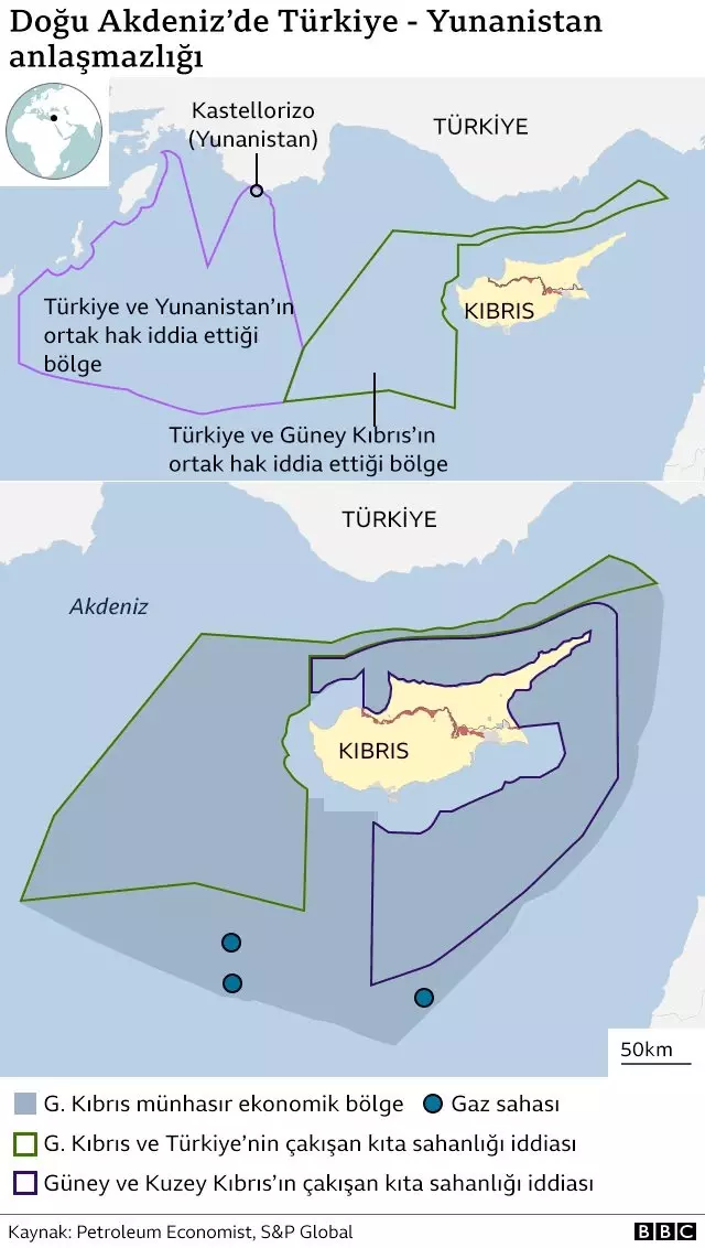 Doğu Akdeniz: Yunanistan AB üyesi müttefikleriyle tatbikata başladı, gerilimin dindirilmesi için...