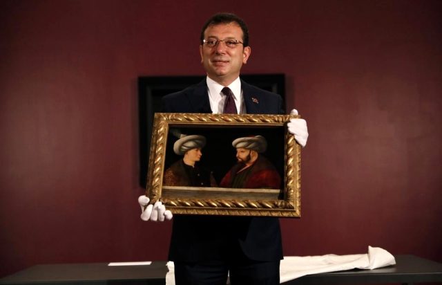 Fatih Sultan Mehmet portresi, 6 Ekim'de İstanbul halkıyla buluşacak