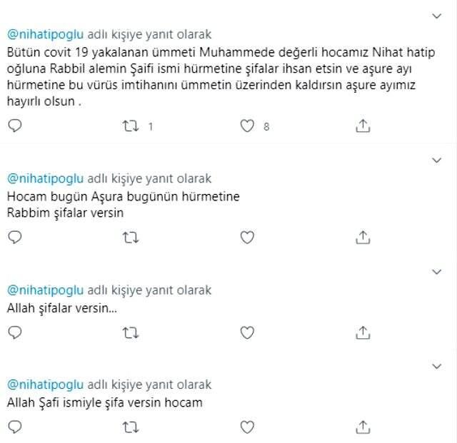 Nihat Hatipoğlu'nun paylaşımının altına yapılan yorumlar Athena Gökhan'ı mahçup edecek