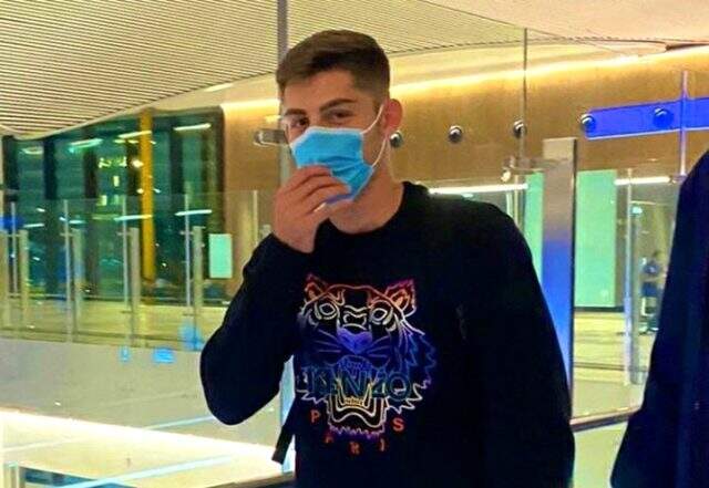 Beşiktaş'ın yeni transferi Javi Montero, İstanbul'a geldi