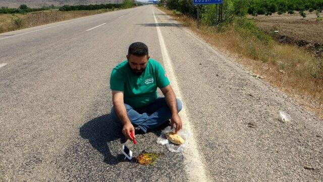 Adana yine rekora koşuyor! 91 yılın en sıcak eylülünde asfaltta sucuklu yumurta pişti