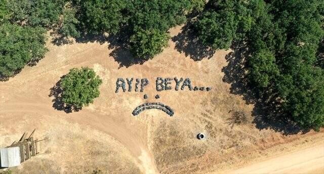 Kırklareli'nde mesire alanındaki çöpler toplandı, Trakya şivesiyle tepki gösterildi