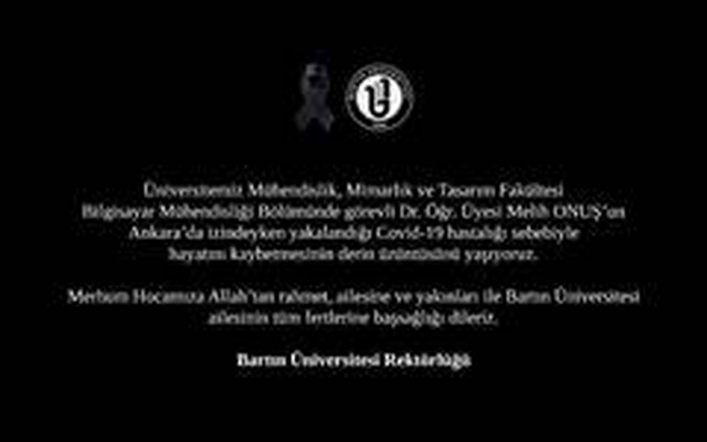 39 yaşındaki akademisyen korona virüse yenik düştü 39 yaşındaki akademisyen korona virüse yenik düştü