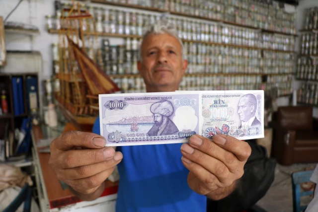 Koleksiyoner vatandaş, Ayesofya silüetli parayı Cumhurbaşkanı Erdoğan'a hediye edecek