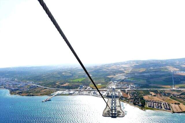 1915 Çanakkale Köprüsü'nün tamamlanmasıyla 1,5 saatlik Malkara-Çanakkale arası 7 dakikaya inecek