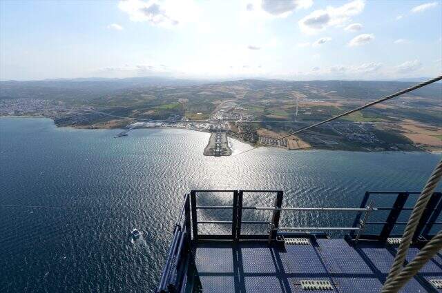 1915 Çanakkale Köprüsü'nün tamamlanmasıyla 1,5 saatlik Malkara-Çanakkale arası 7 dakikaya inecek