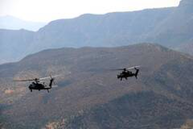 Siirt'te PKK'lı teröristlere ait sığınaklar imha edildi