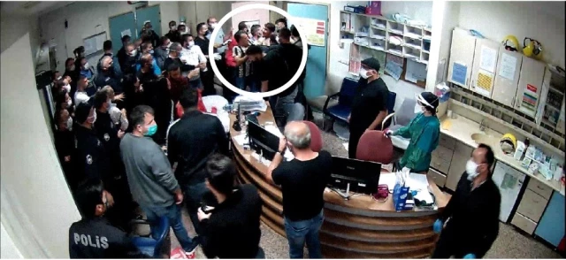 Ankara'daki sağlık çalışanlarına saldırı girişiminin fotoğraf kareleri ortaya çıktı