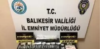 Uyuşturucu operasyonunda suikast silahı bulundu