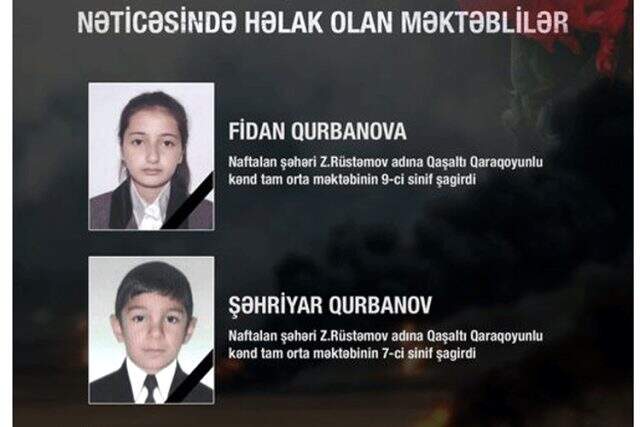 Ermenistan saldırısında Azerbaycanlı 2 öğrenci hayatını kaybetti Ermenistan saldırısında Azerbaycanlı 2 öğrenci hayatını kaybetti