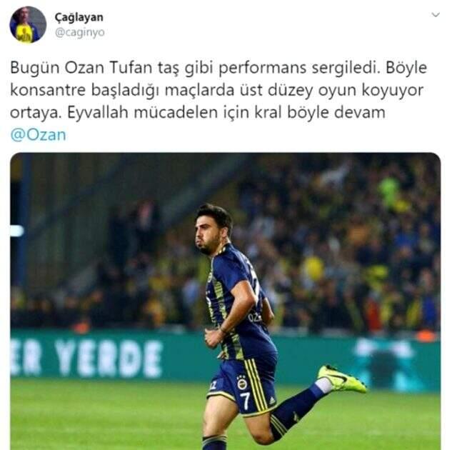 Ozan Tufan'ın Galatasaray derbisinde gösterdiği performans, sosyal medyada en çok konuşulan konulardan oldu
