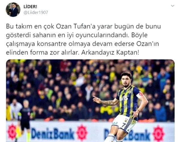 Ozan Tufan'ın Galatasaray derbisinde gösterdiği performans, sosyal medyada en çok konuşulan konulardan oldu