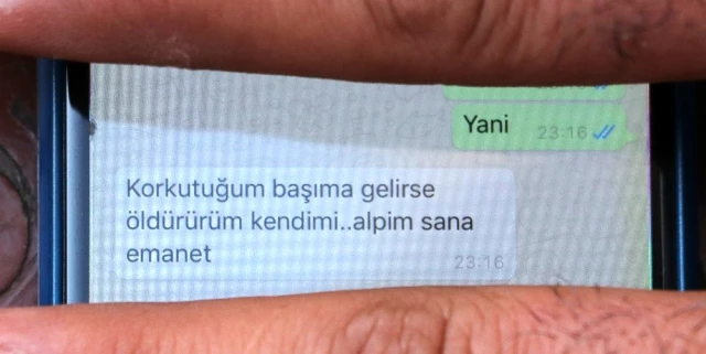 Saplantılı aşık kurbanı Tuğba, ölmeden önce ağabeyine mesaj atmış: Çocuğum sana emanet