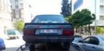Dondurma dolabını aracının arkasına bağlayıp sürükleyen sürücüye ceza