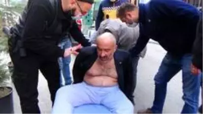 Hastanenin psikiyatri servisinden kaçan adam polise zor anlar yaşattı