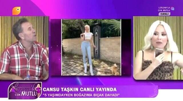 Fenomen Cansu Taşkın'dan canlı yayında bomba itiraf: 5 yaşındayken babam boğazıma bıçak dayadı