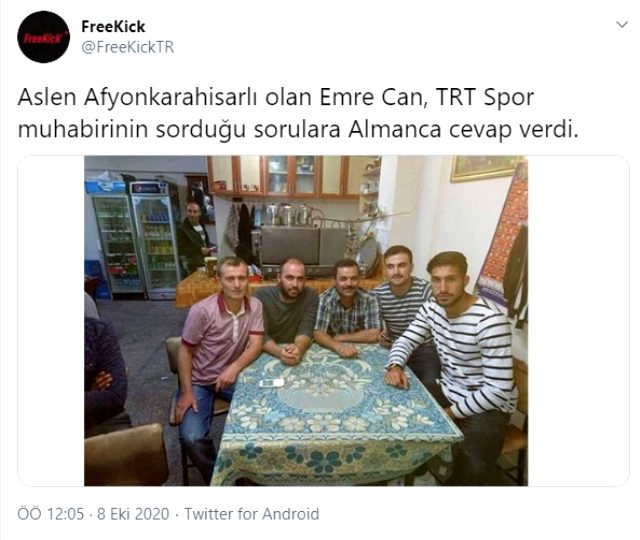 Türk asıllı Alman oyuncu Emre Can Türkçe konuşmadı, sert tepki gördü