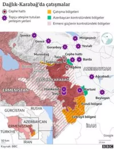 Dağlık Karabağ'da ateşkes: Azerbaycan ve Ermenistan birbirini ateşkesi delmekle suçladı