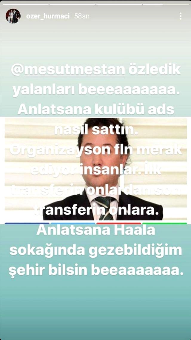 Bursaspor Eski Başkanı Mestan, kendisini maç satma ile suçladığı Özer Hurmacı'yı mahkemeye veriyor