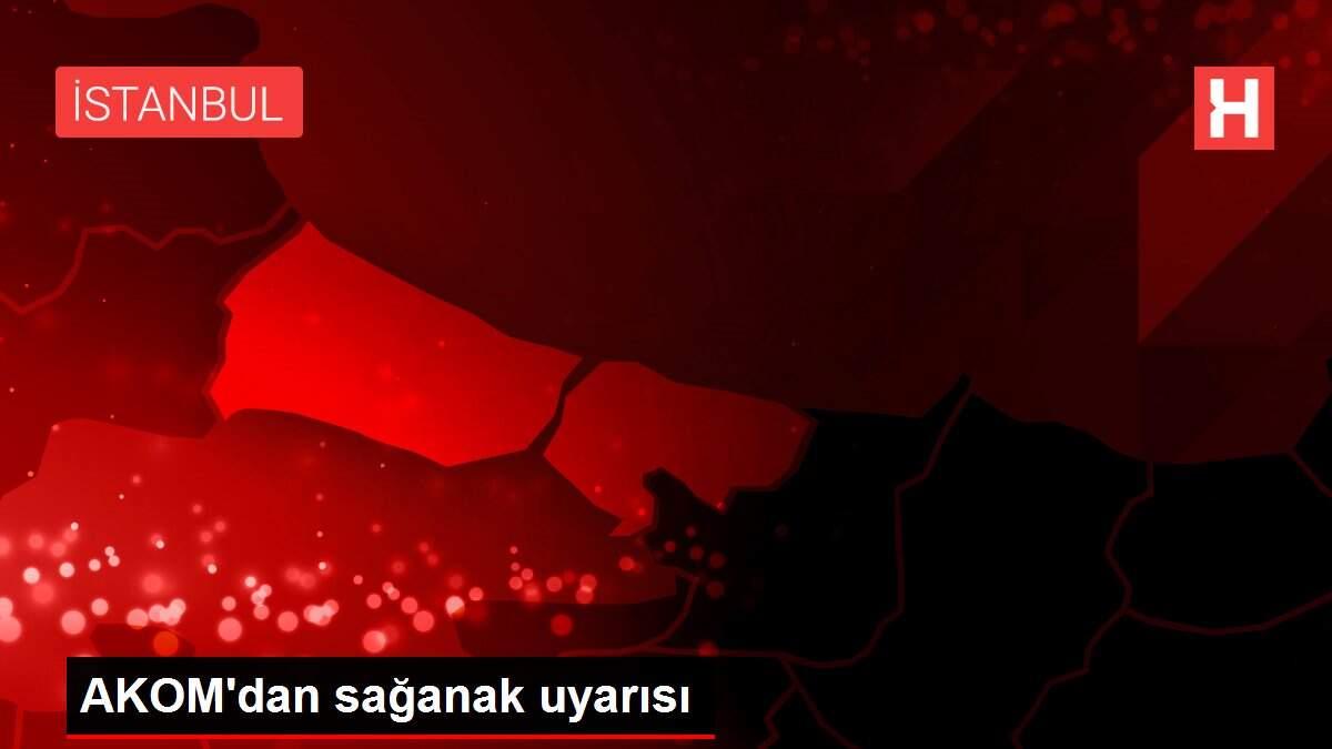 AKOM'dan sağanak uyarısı