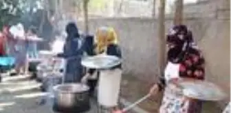 Kadınlardan ihtiyaç sahipleri için kışlık konserve