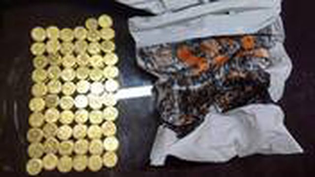 Sahte gömü altınlarla dolandırıcılık yapan şüpheli, suçüstü yakalandı