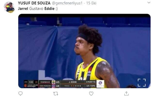 Fenerbahçe'de Luiz Gustavo ile Jarell Eddie'nin benzerliği, taraftarın ilgi odağı oldu