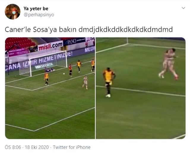 F.Bahçe'de Caner Erkin ve Jose Sosa'nın gol sevinci, Göztepe maçına damga vurdu