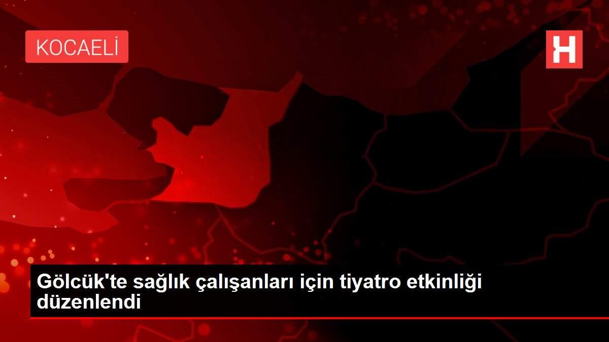 Gölcük'te sağlık çalışanları için tiyatro etkinliği düzenlendi