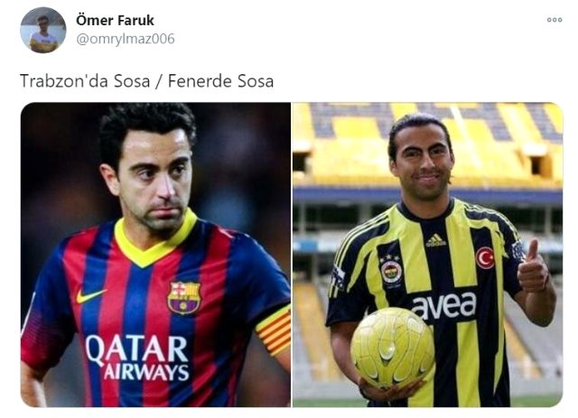 Sosa'nın Trabzonspor maçındaki hatası ve performansı F.Bahçe taraftarının tepkisini çekti