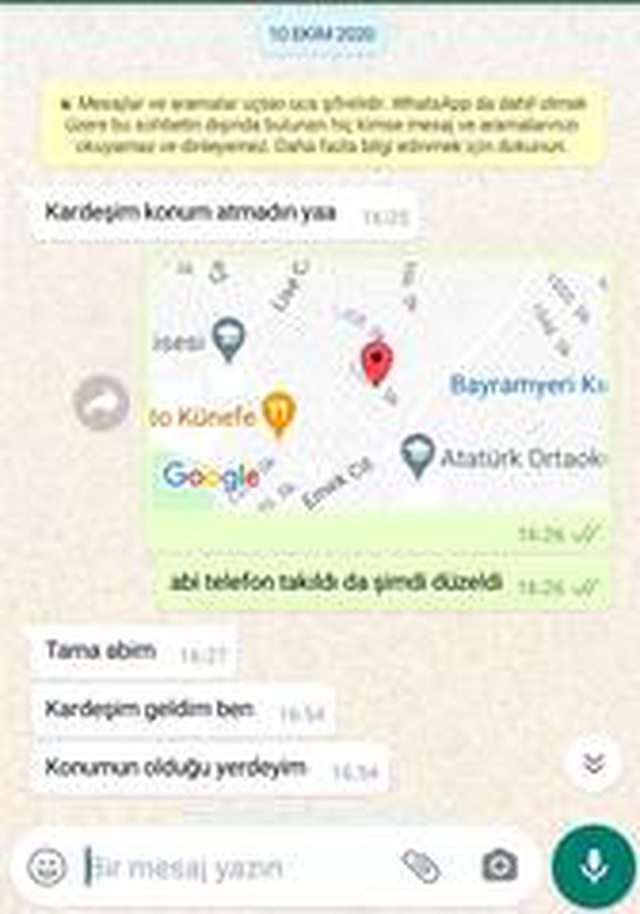 Yemek siparişi verdi, hemcinsi tarafından mesajla tacize uğradı Yemek siparişi verdi, hemcinsi tarafından mesajla tacize uğradı