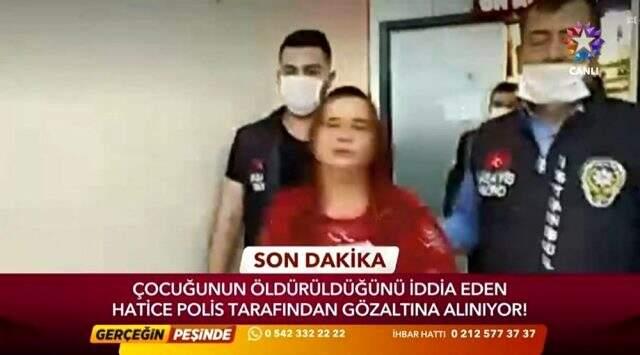 2 günlük bebeğini öldürdüğü ileri sürülen anne, Serap Özgü'nün programının canlı yayınında gözaltına alındı
