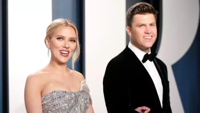 Scarlett Johansson komedyen Colin Jost ile evlendi