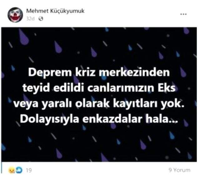 Depremin üstünden saatler geçti, Doğanlar apartmanındaki Küçükyumuk Ailesi'den haber yok Depremin üstünden saatler geçti, Doğanlar apartmanındaki Küçükyumuk Ailesi'den haber yok