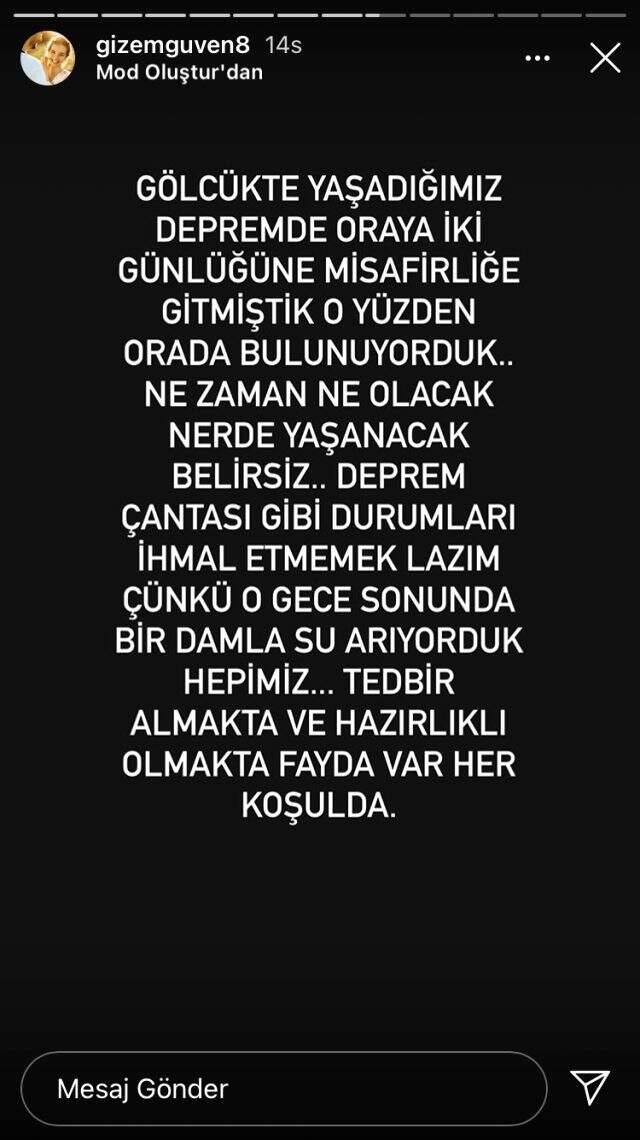 İzmir depremi yıllar öncesine götürdü! Gölcük depreminde enkazdan çıkarılan Gizem Güven'de duygusal paylaşım