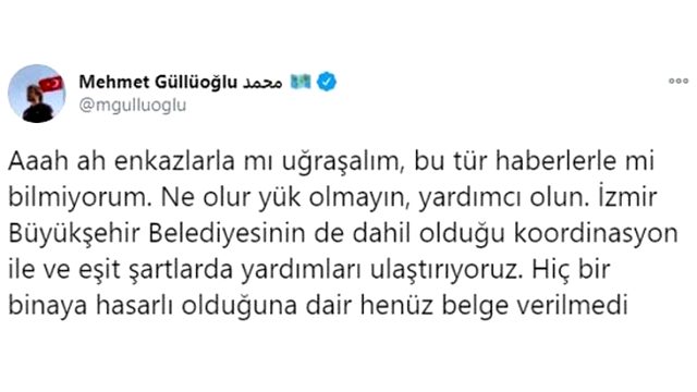 CHP'li Selin Sayek Böke'nin İzmir'deki AFAD çadırlarıyla ilgili iddialarına İçişlerinden cevap: Yalan demeyelim de yanlış biliyor diyelim