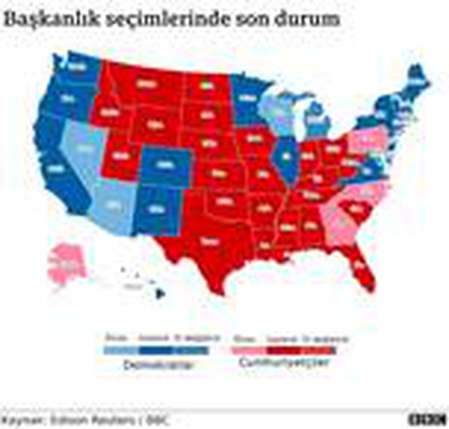  <a class='keyword-sd' href='/abd-secim-sonuclari/' title='ABD seçim sonuçları'>ABD seçim sonuçları</a>: Başkan olabilmek için Trump ve Biden'ın kalan eyaletlerden hangilerini kazanması gerek?
