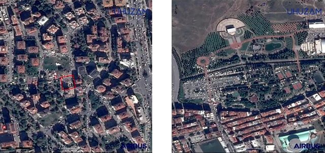 İzmir depreminin yol açtığı yıkım uzaydan görüntülendi